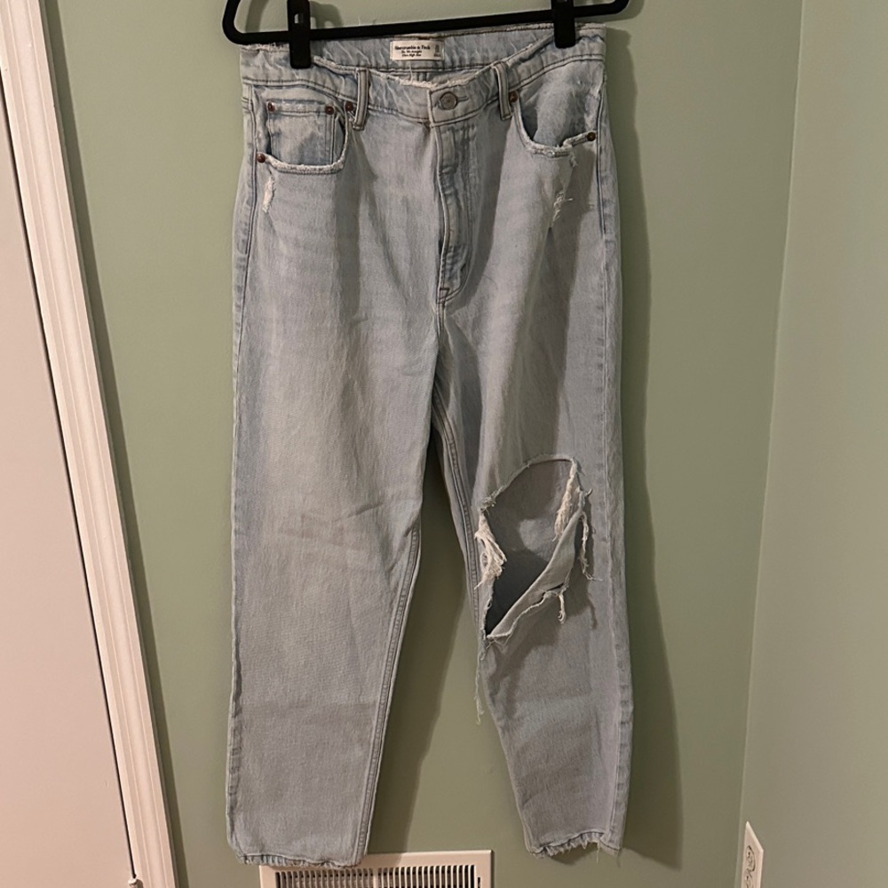Abercrombie & Fitch The 90’s Straight Ultra High Rise 31 | 12